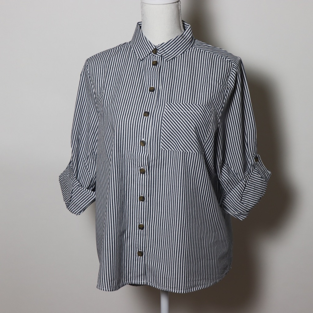 C & C California Strips Button Down Shirt